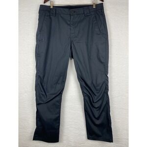 Under Armour Storm Tactical Pants Mens 38x32 Black Water Resistant Hiking Work